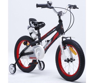 DINO BIKES Dječji bicikl Space aluminij, 16", crni
